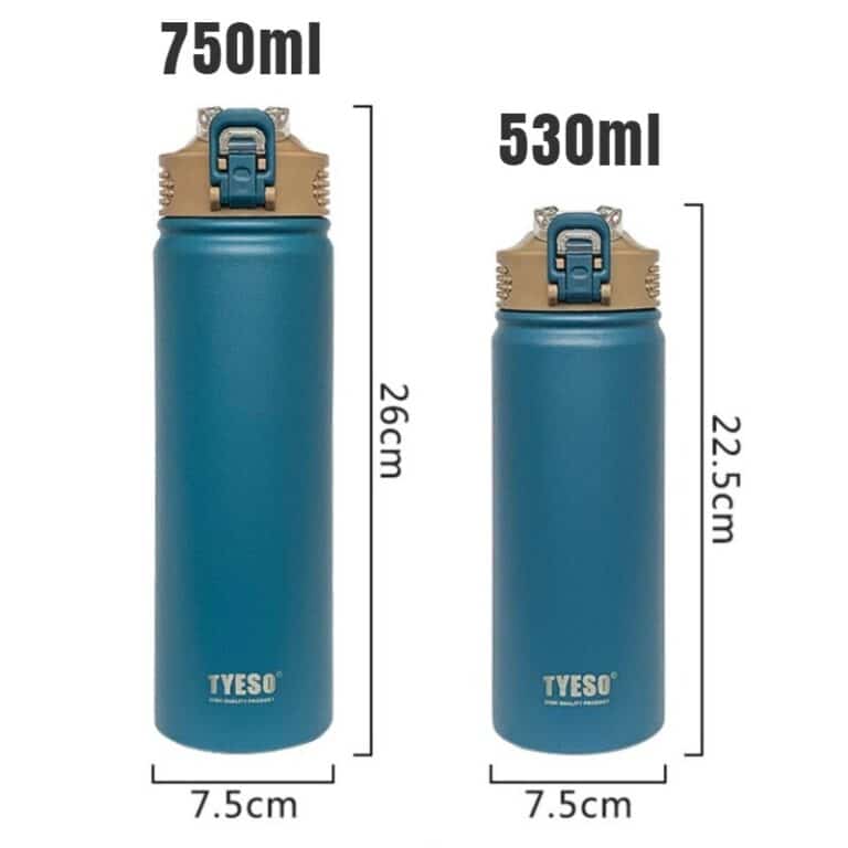 Gourde isotherme avec paille intégrée 6