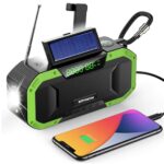 Radio lampe rechargeable de survie solaire dynamo usb 1